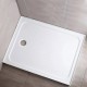 1470*870*1950mm Chrome Frameless Sliding Door Rectangle Shower Box